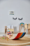 Rainbow Wooden Balance Board